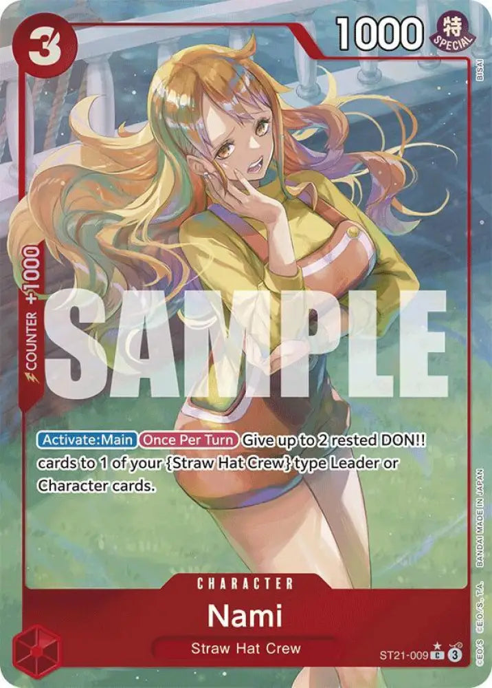 Nami (Parallel) (ST21-009) [Starter Deck EX: Gear 5]