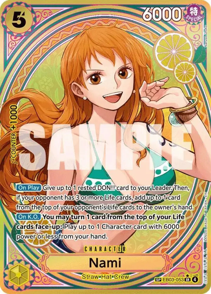 Nami (SP) (EB03-053) [Extra Booster: One Piece Heroines Edition]