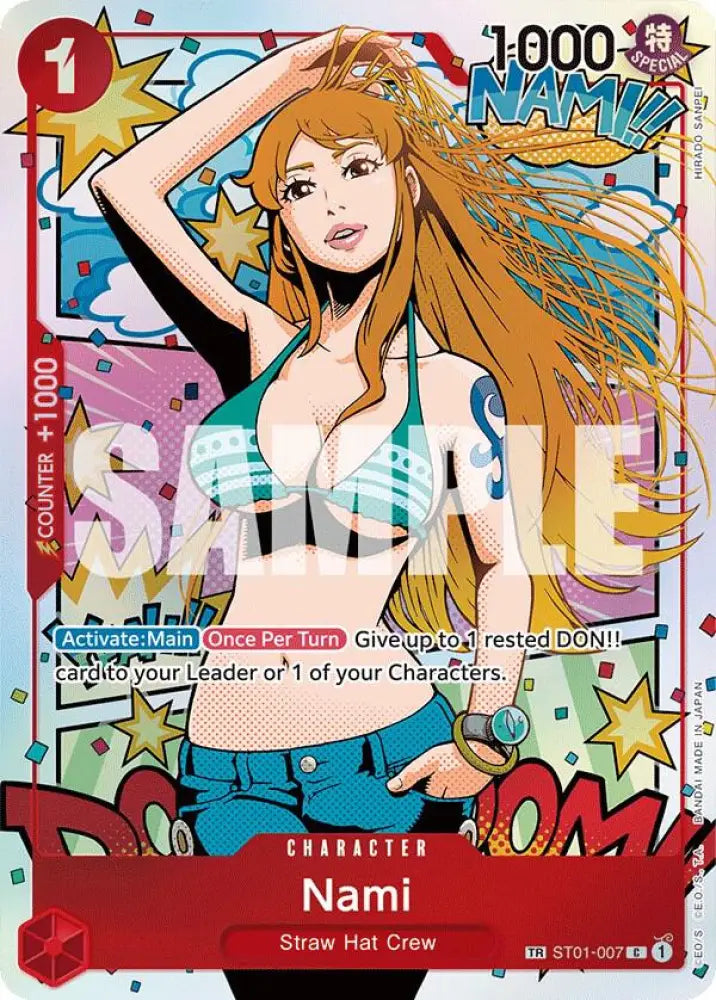 Nami (TR) (ST01-007) [Wings of the Captain]