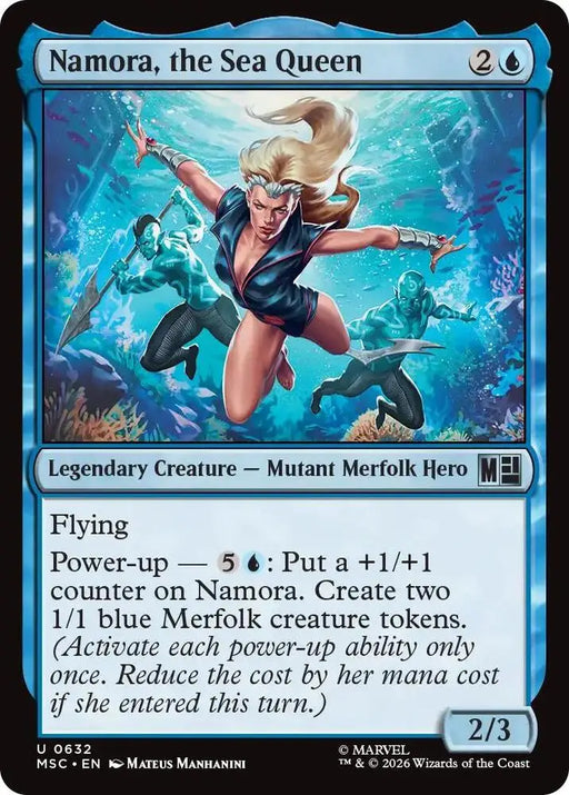 Namora, the Sea Queen (632) [Marvel Super Heroes Commander]