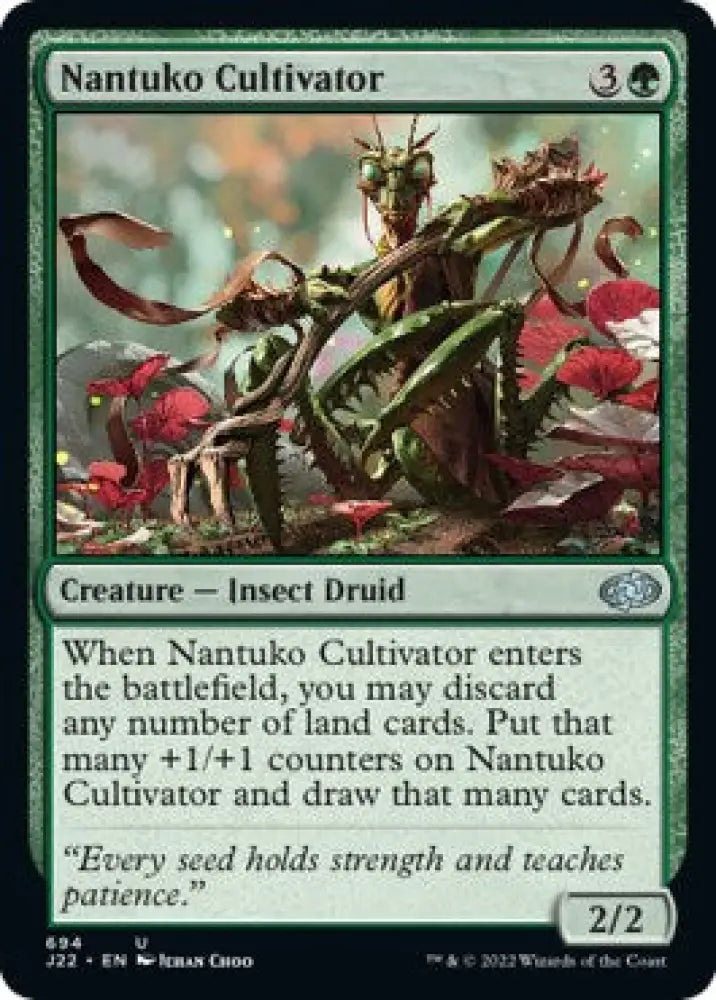 Nantuko Cultivator [Jumpstart 2022] - MTG Single