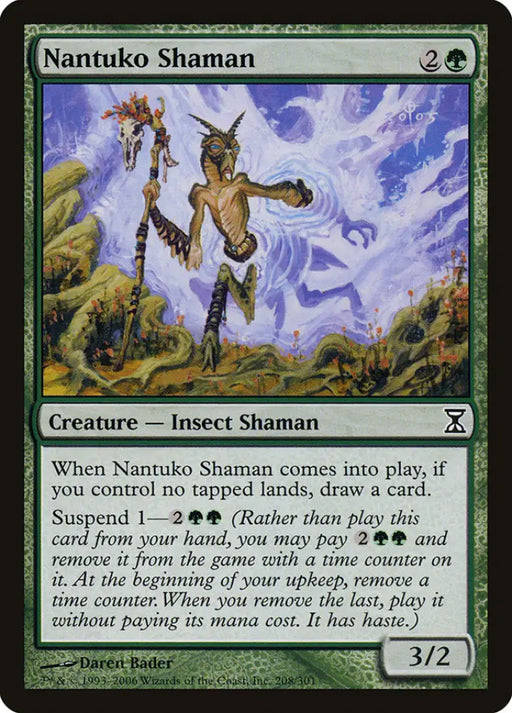 Nantuko Shaman [Time Spiral] - MTG Single