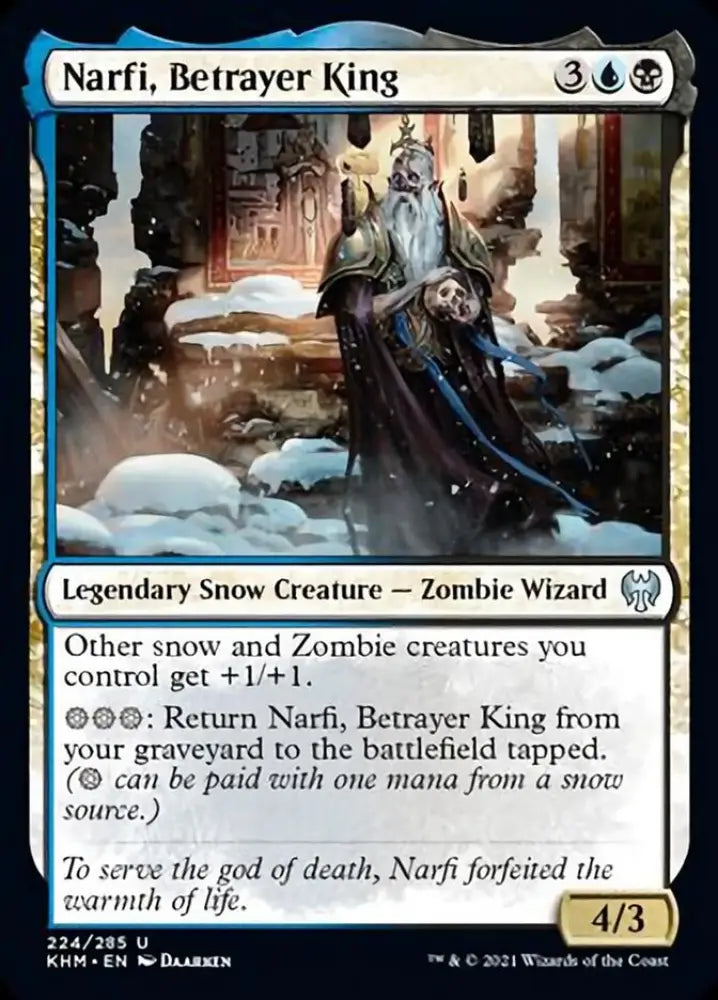 Narfi Betrayer King [Kaldheim] - MTG Single