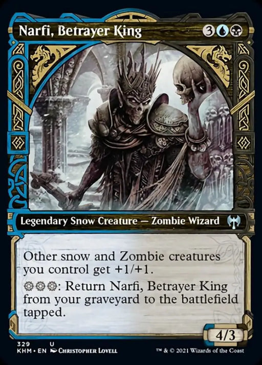 Narfi Betrayer King (Showcase) [Kaldheim] - MTG Single