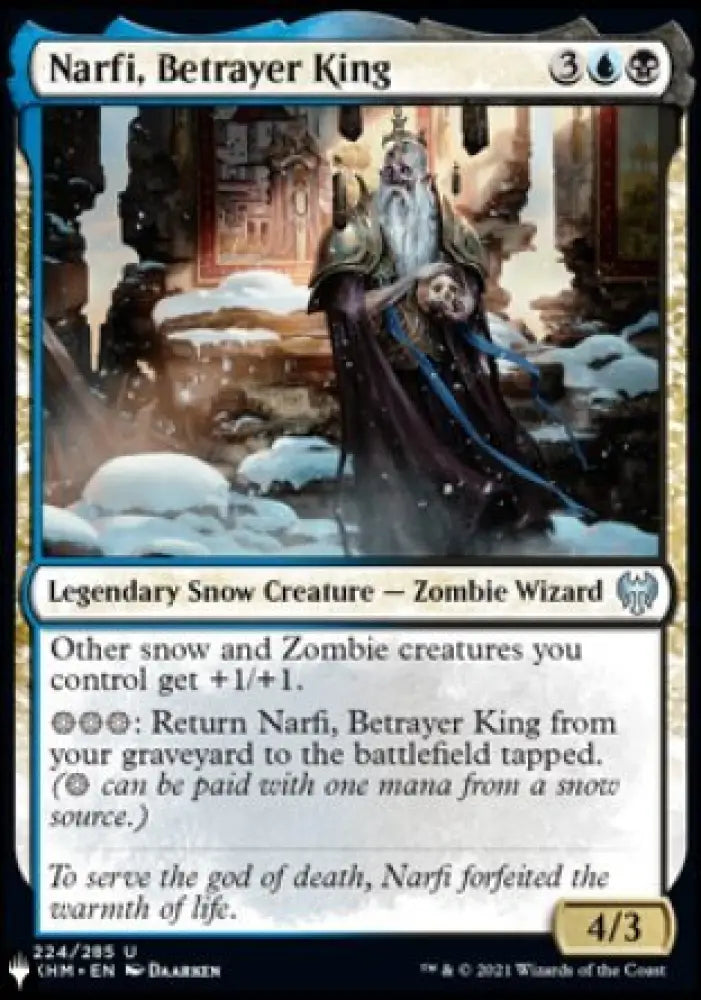 Narfi Betrayer King [The List] - MTG Single