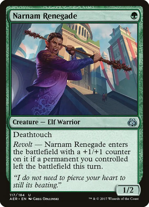Narnam Renegade [Aether Revolt] - MTG Single