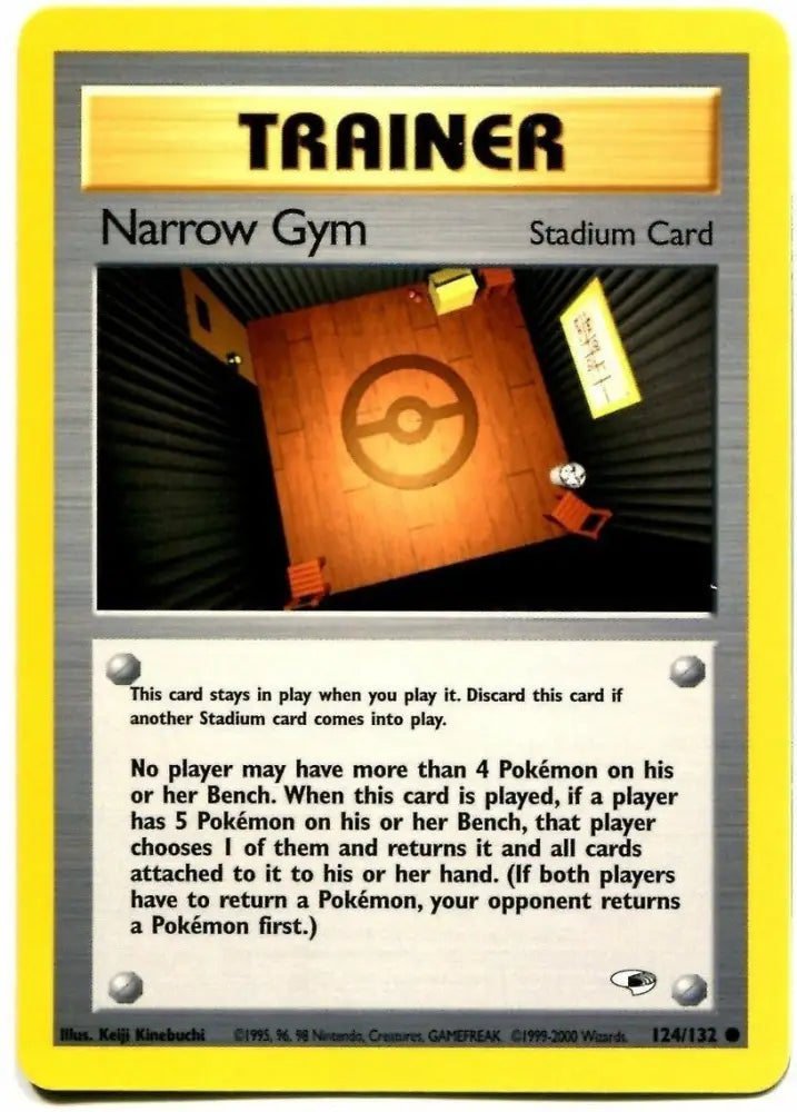 Narrow Gym (124/132) [Gym Heroes Unlimited] - Pokemon Single