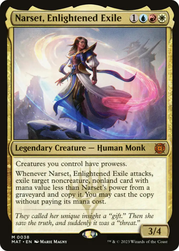 Narset Enlightened Exile [March of the Machine: The Aftermath] - MTG Single