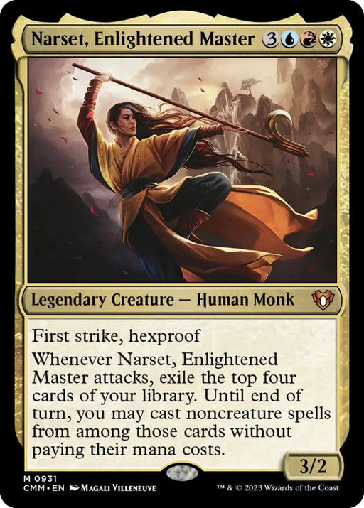 Narset Enlightened Master [Commander Masters] - MTG Single