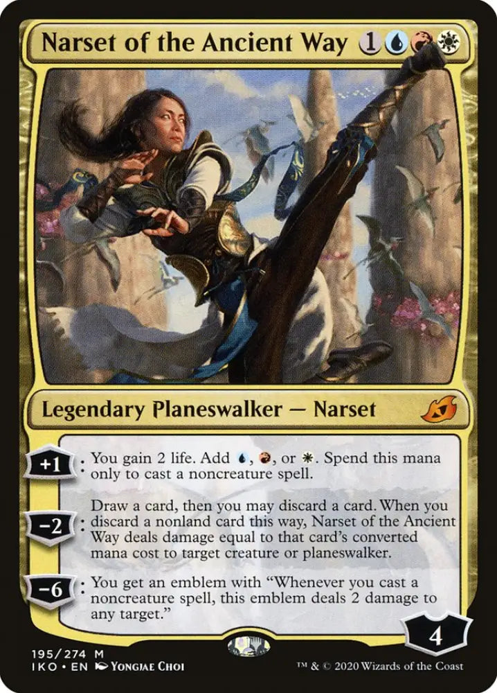 Narset of the Ancient Way [Ikoria: Lair of Behemoths] - MTG Single