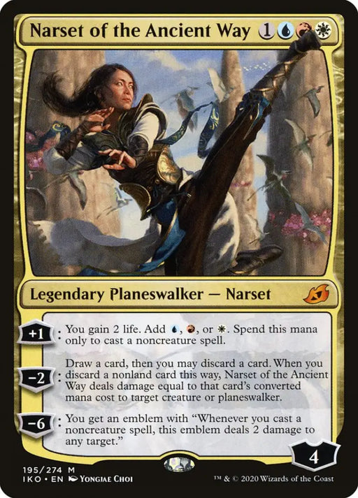 Narset of the Ancient Way [Ikoria: Lair of Behemoths] - MTG Single
