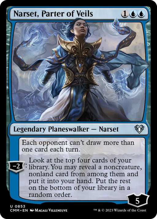 Narset Parter of Veils [Commander Masters] - MTG Single