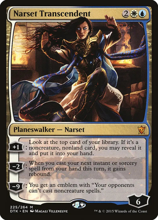 Narset Transcendent [Dragons of Tarkir] - MTG Single