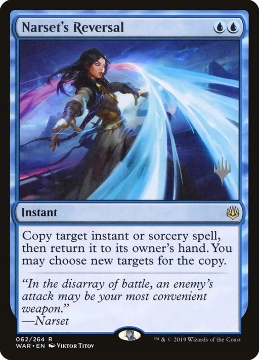 Narset’s Reversal (Promo Pack) [War of the Spark Promos] - MTG Single