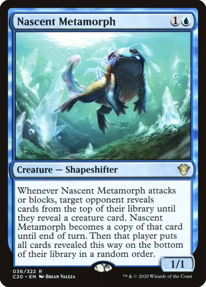 Nascent Metamorph [Commander 2020] - MTG Single
