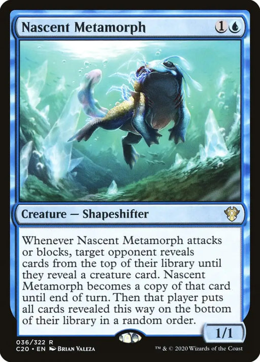 Nascent Metamorph [Commander 2020] - MTG Single