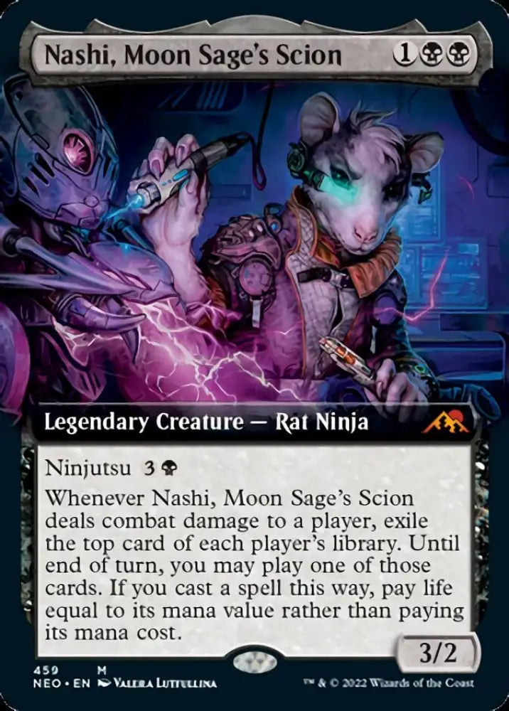 Nashi Moon Sage’s Scion (Extended Art) [Kamigawa: Neon Dynasty] - MTG Single