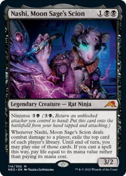 Nashi Moon Sage’s Scion [Kamigawa: Neon Dynasty] - MTG Single