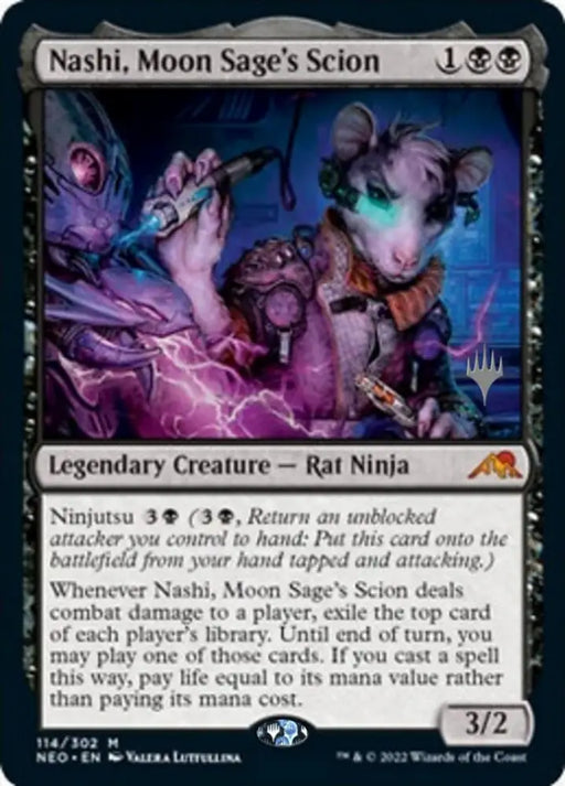 Nashi Moon Sage’s Scion (Promo Pack) [Kamigawa: Neon Dynasty Promos] - MTG Single