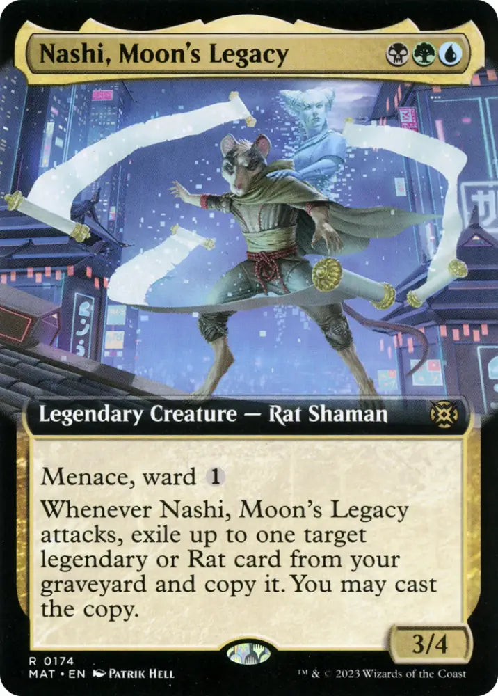 Nashi Moon’s Legacy (Extended Art) [March of the Machine: The Aftermath] - MTG Single