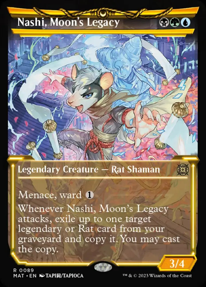 Nashi Moon’s Legacy (Showcase) [March of the Machine: The Aftermath] - MTG Single