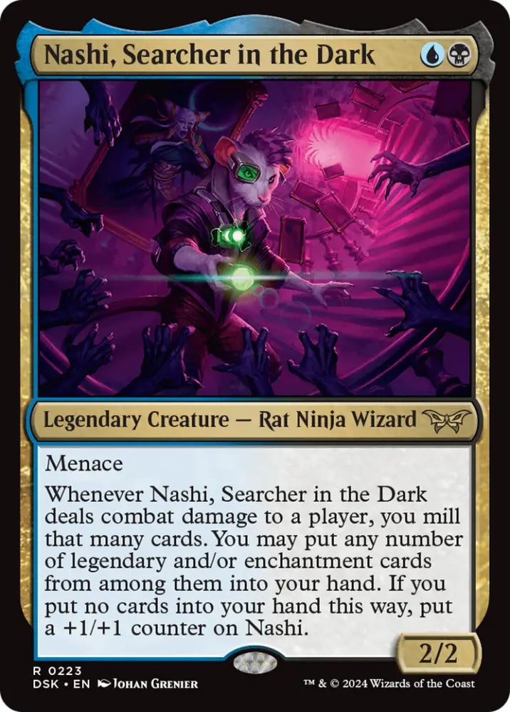 Nashi Searcher in the Dark [Duskmourn: House of Horror] - MTG Single