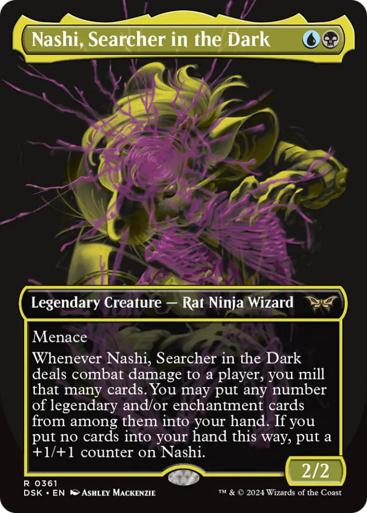 Nashi Searcher in the Dark (Showcase) [Duskmourn: House of Horror] - MTG Single