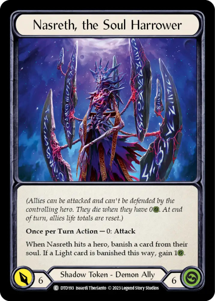 Nasreth the Soul Harrower [Dusk Till Dawn] - Flesh And Blood Single