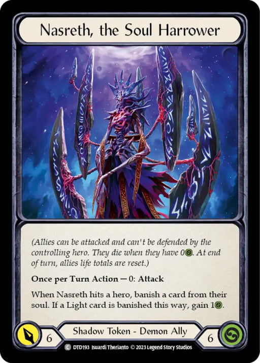 Nasreth the Soul Harrower [Dusk Till Dawn] - Flesh And Blood Single