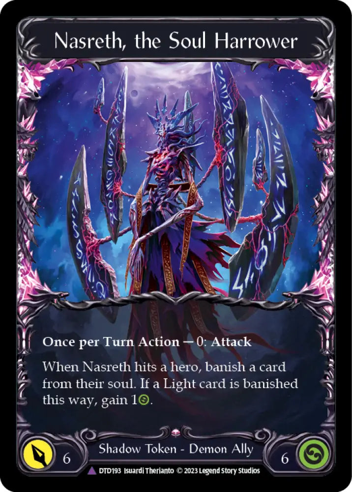 Nasreth the Soul Harrower (Marvel) [Dusk Till Dawn] Cold Foil - Flesh And Blood Single
