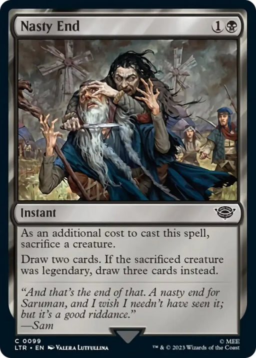Nasty End [The Lord of the Rings: Tales of Middle-Earth] - MTG Single