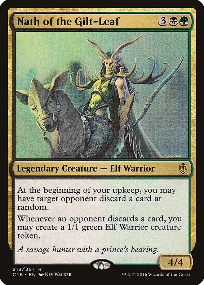 Nath of the Gilt-Leaf [Commander 2016] - MTG Single