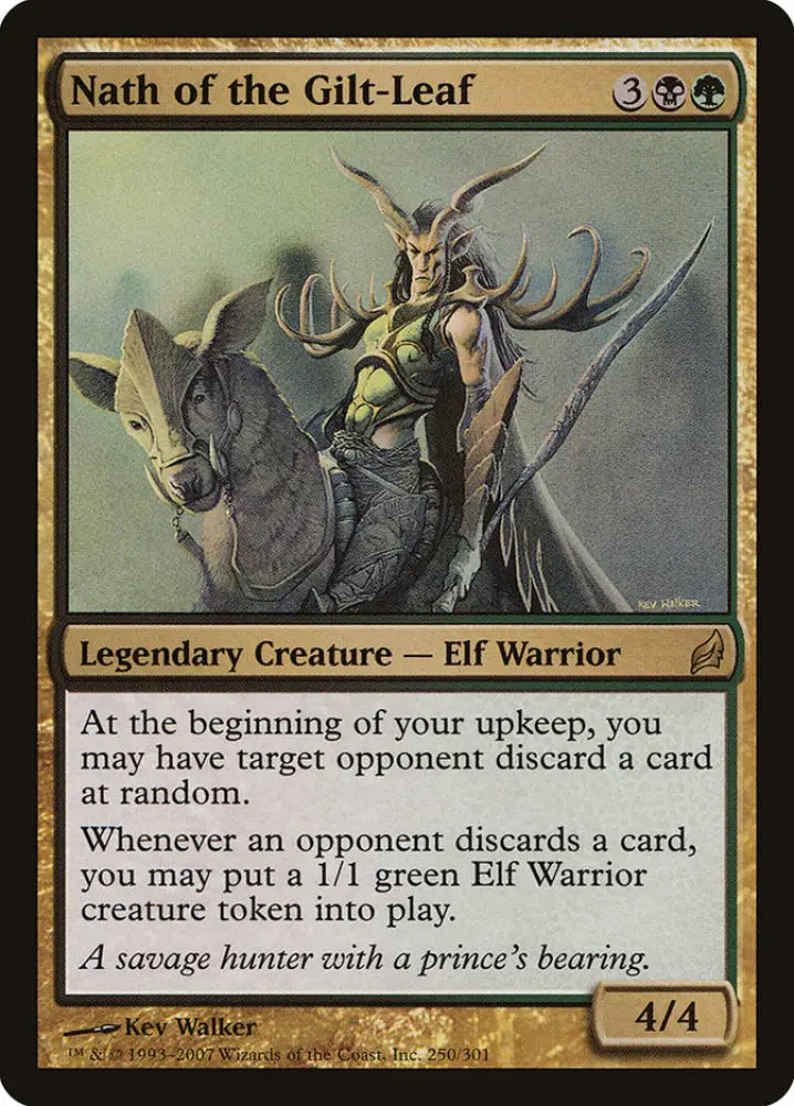 Nath of the Gilt-Leaf [Lorwyn] - MTG Single