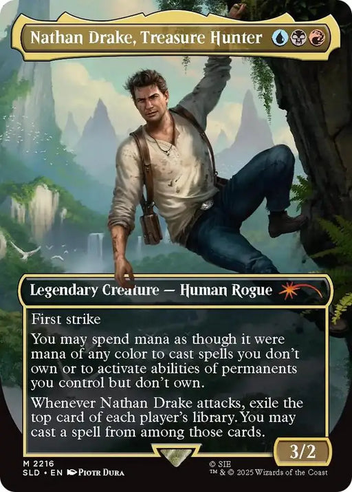 Nathan Drake, Treasure Hunter (2216) [Secret Lair Drop]