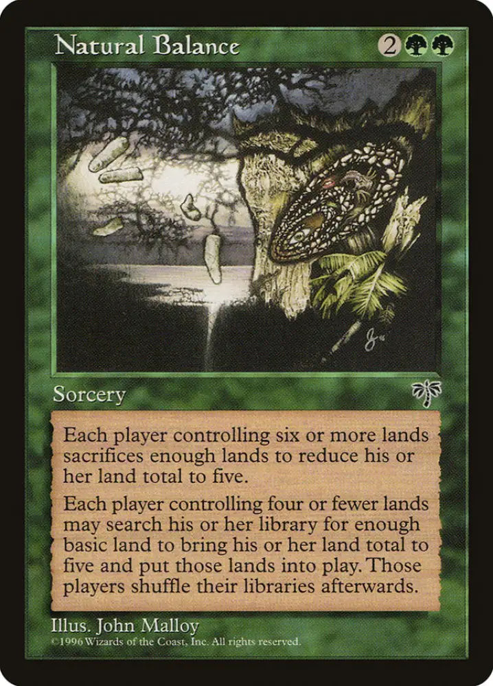 Natural Balance [Mirage] - MTG Single
