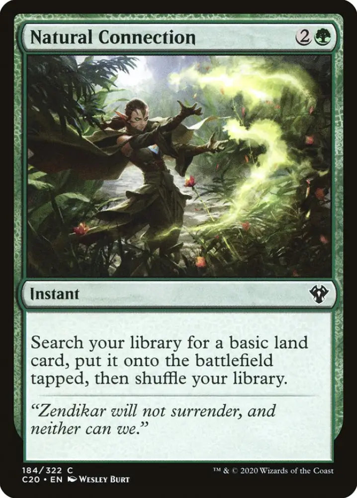 Natural Connection [Commander 2020] - MTG Single