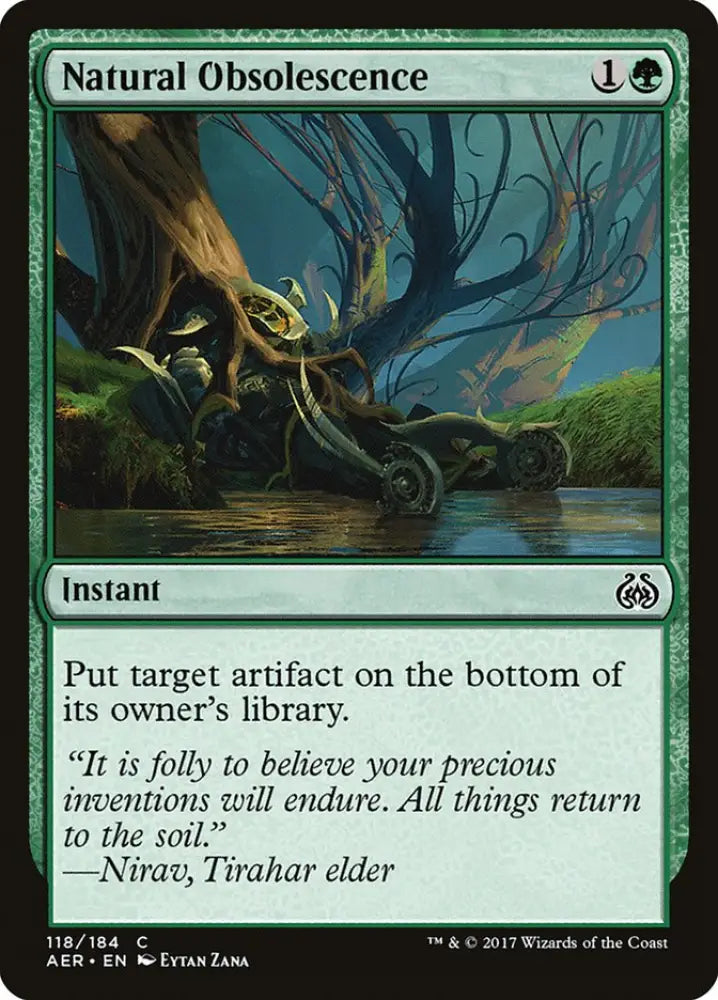 Natural Obsolescence [Aether Revolt] - MTG Single