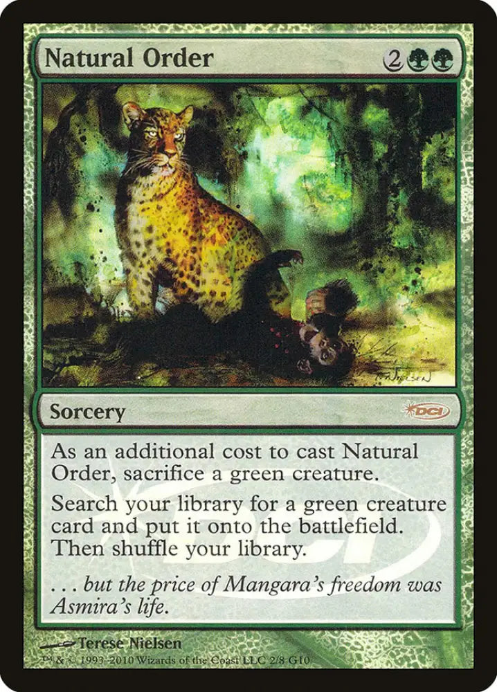 Natural Order [Judge Gift Cards 2010] - MTG Single