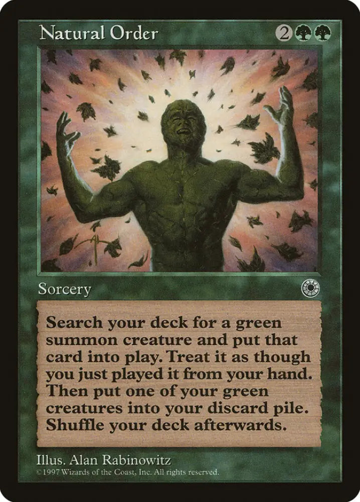 Natural Order [Portal] - MTG Single