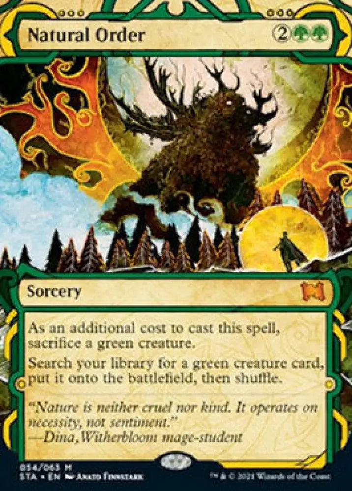 Natural Order [Strixhaven: School of Mages Mystical Archive] - MTG Single