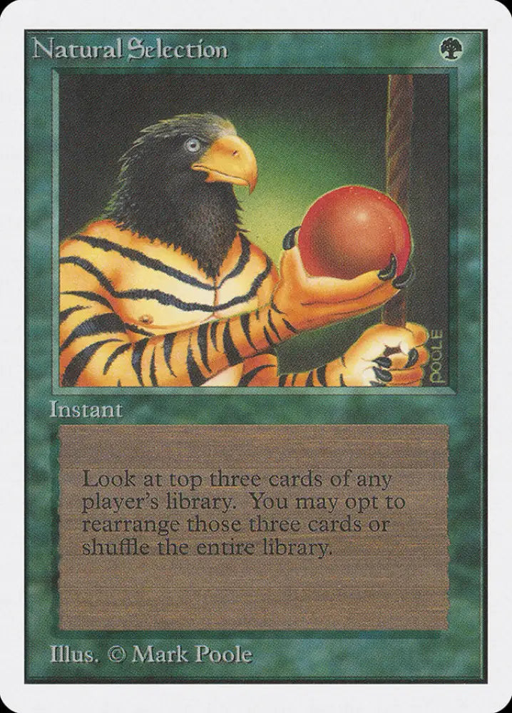 Natural Selection [Unlimited Edition] - MTG Single