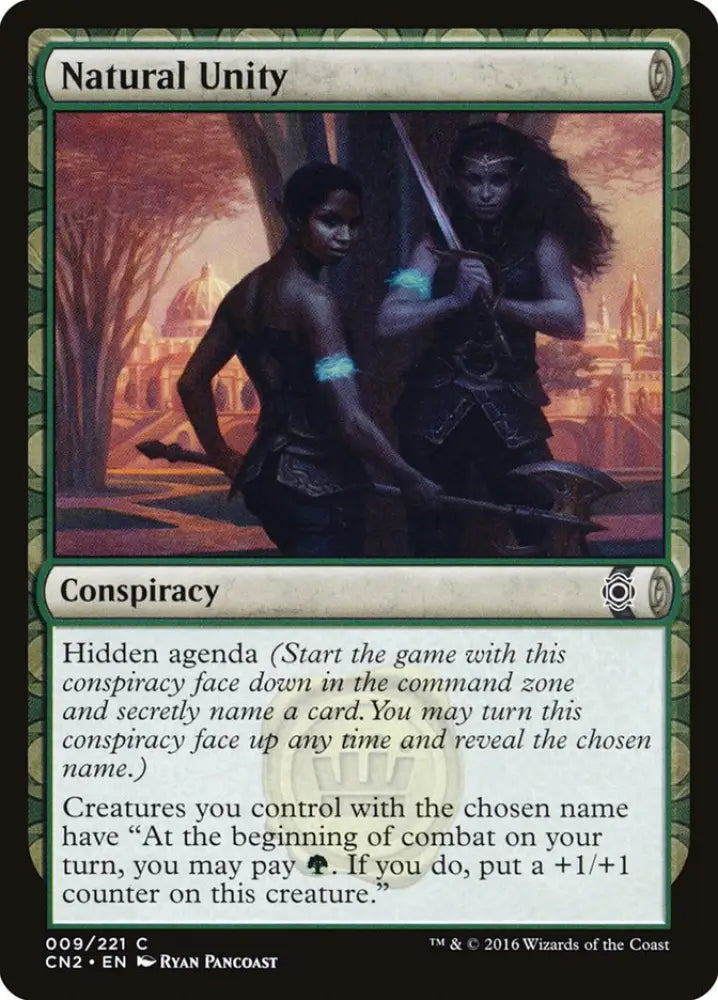 Natural Unity [Conspiracy: Take the Crown] - MTG Single