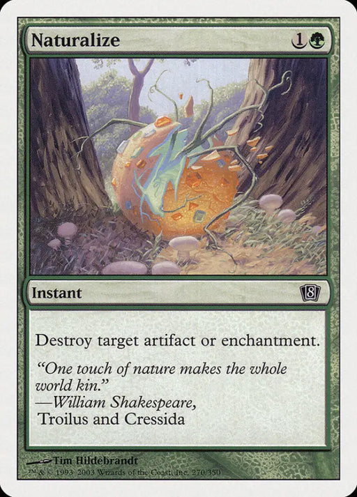 Naturalize [Eighth Edition] - MTG Single