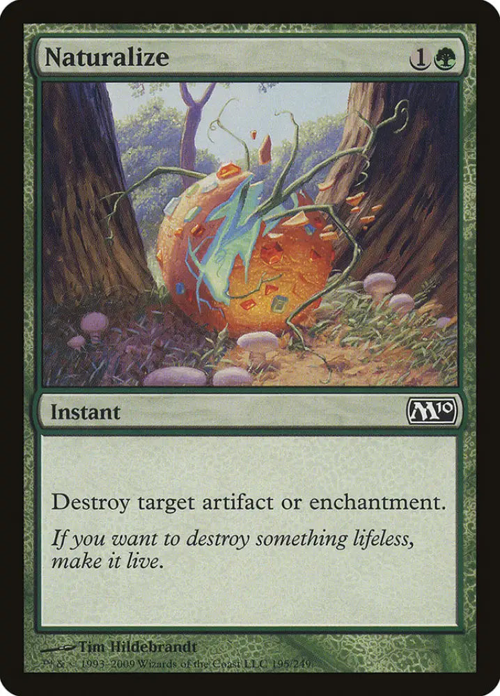 Naturalize [Magic 2010] - MTG Single