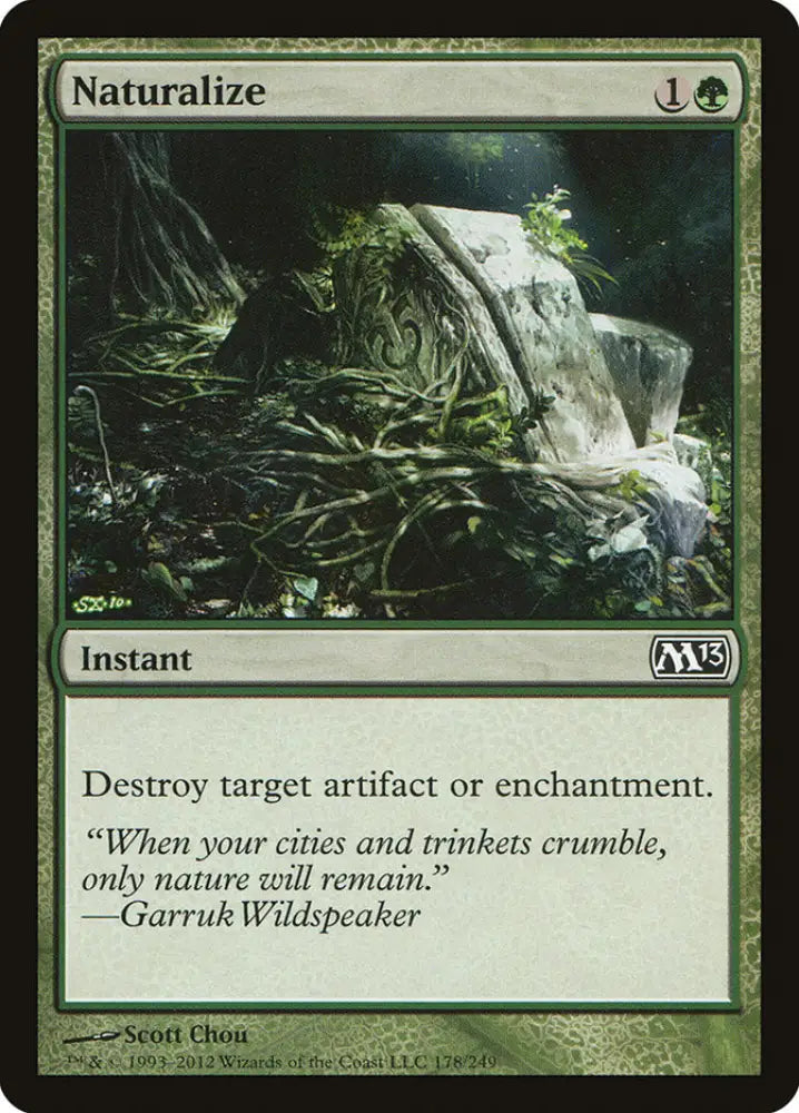 Naturalize [Magic 2013] - MTG Single