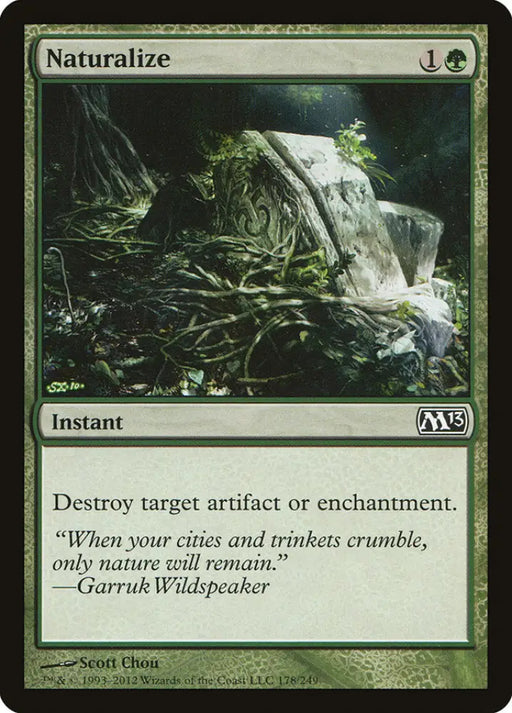 Naturalize [Magic 2013] - MTG Single