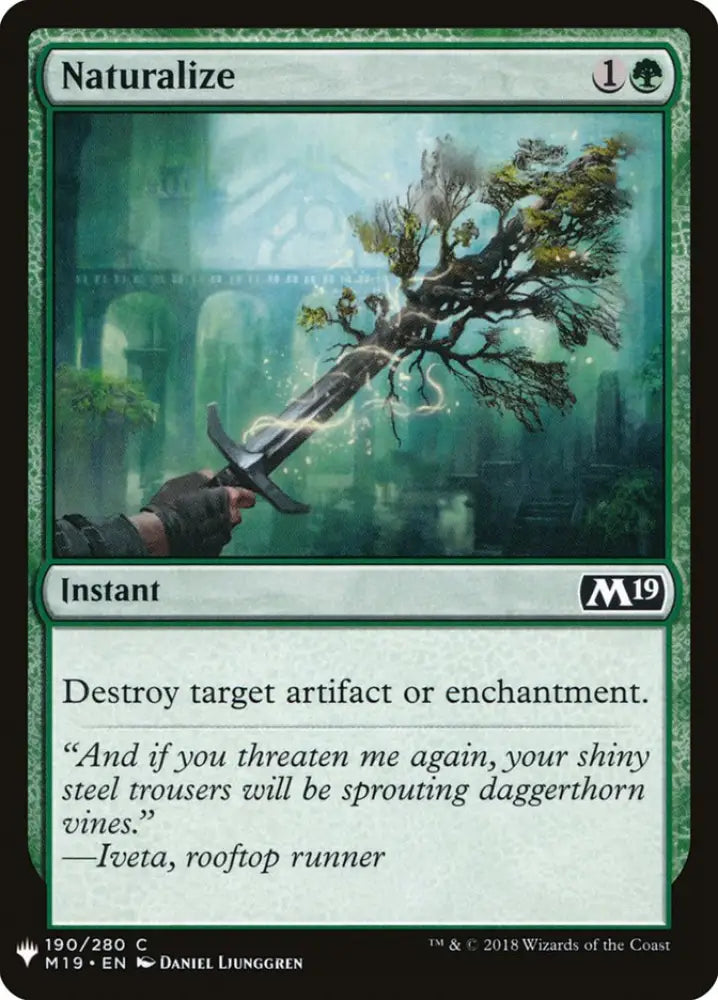 Naturalize [Mystery Booster] - MTG Single