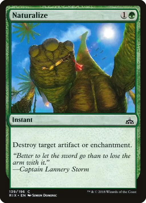 Naturalize [Rivals of Ixalan] - MTG Single