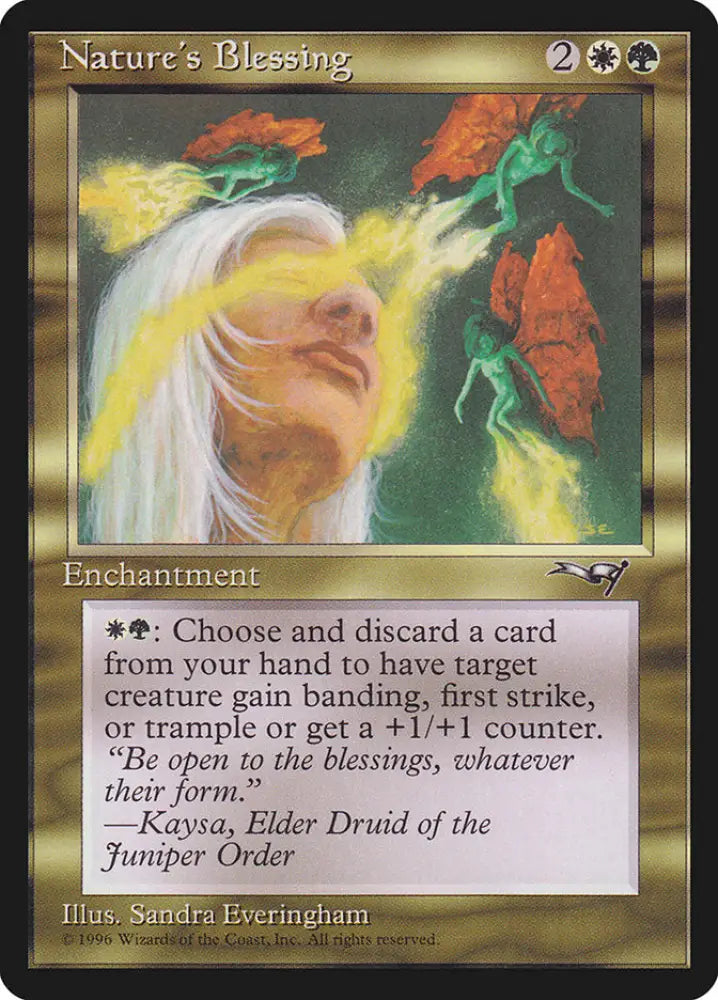 Nature’s Blessing [Alliances] - MTG Single