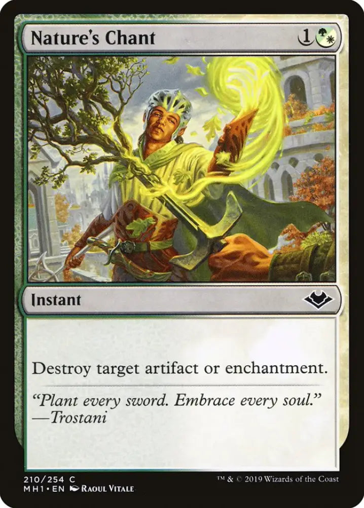 Nature’s Chant [Modern Horizons] - MTG Single